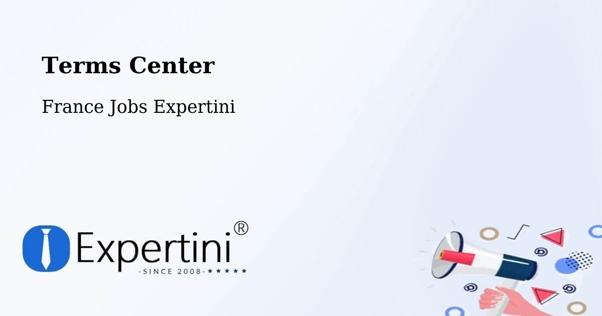 Terms of Service – Cholet - France Jobs Expertini